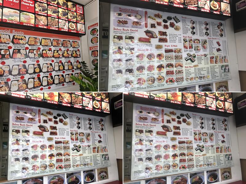 Aloha Pantry & Sushi Menu